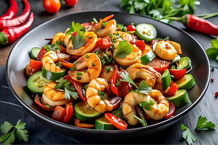 01   Crevettes Sautees