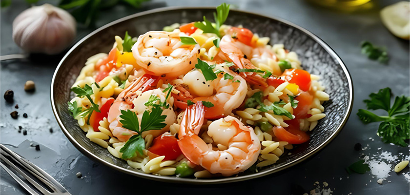 00 Salade Pates Crevettes