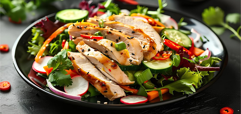 00 Salade Poulet Epinards