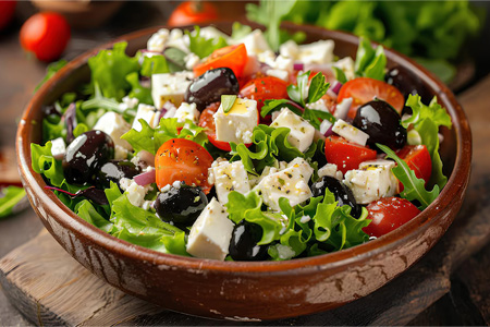 01   Salade Grecque Horiatiki